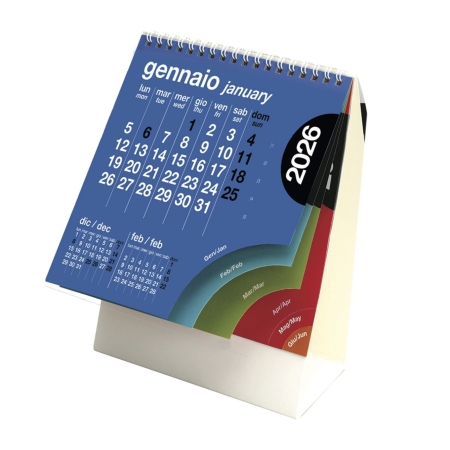 Calendari da tavolo personalizzati - Gadget di fine anno.