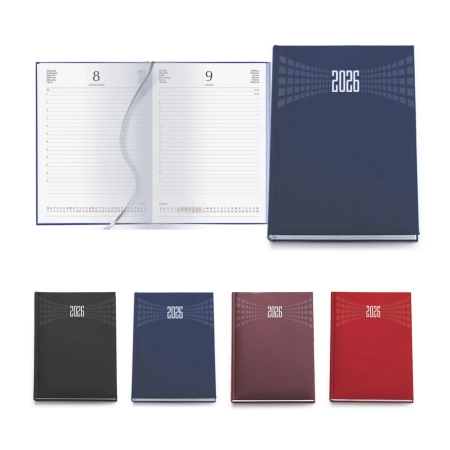 Agenda giornaliera con sabato e domenica separati cm 17 x 24