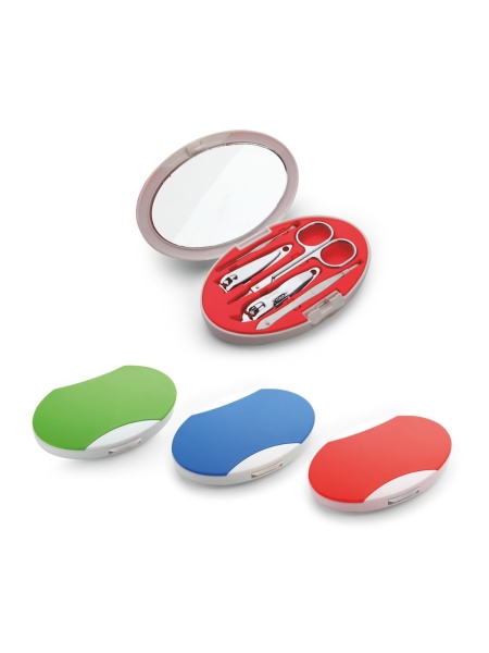 Set manicure regalo con specchio Nail