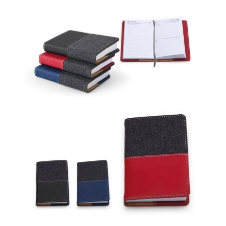 Agenda tascabile personalizzata - 10 x 14 cm