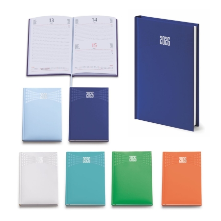 Agenda matra personalizzabile, giornaliera, sabato e domenica abbinati cm 11x17