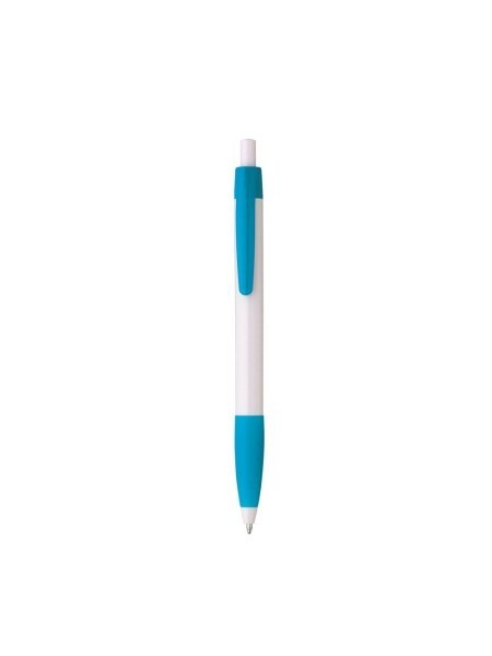 Penne gadget a sfera in plastica Zorro con fusto bianco