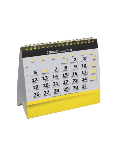 Calendario da ufficio mensile personalizzabile