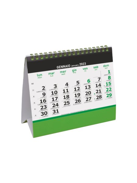 Calendario da tavolo mensile Essential Desk - 12 fogli