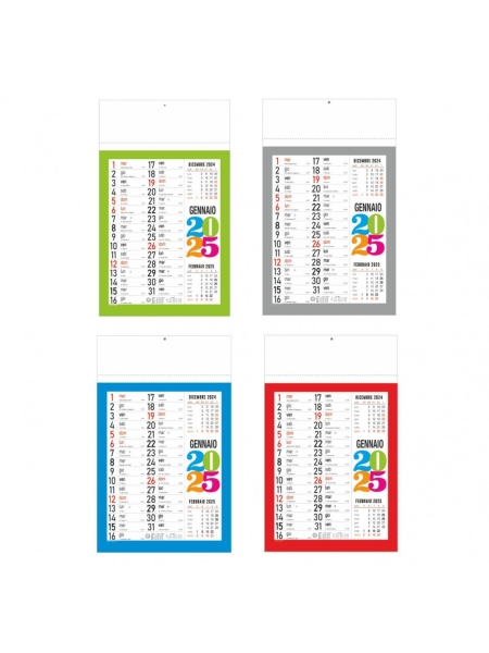 Calendario svedese personalizzato 12 fogli