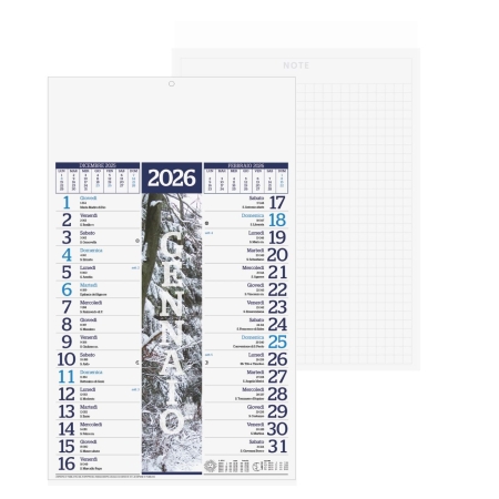 Calendario olandese personalizzato Quattro stagioni - 12 fogli