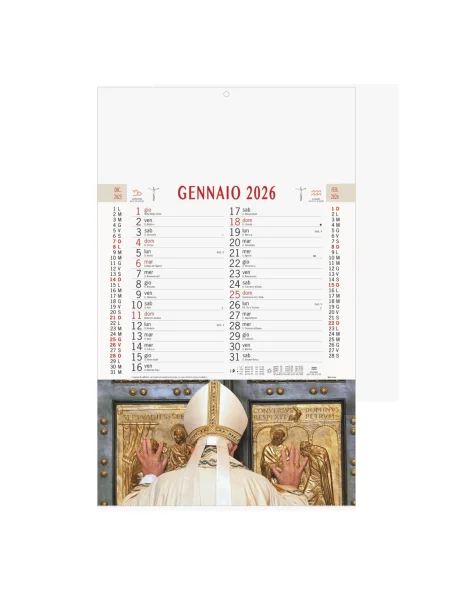 Calendario di Papa Francesco - Trimestrale 12 fogli