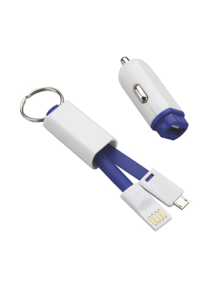 Caricatore da auto USB 2 porte Twin