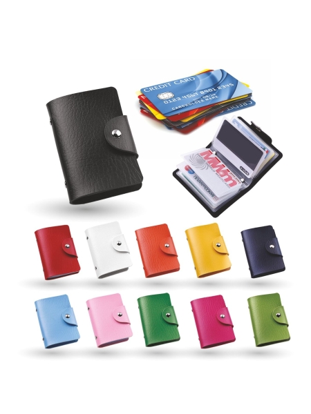 Portafoglio con porta tessere 12 posti Wallet