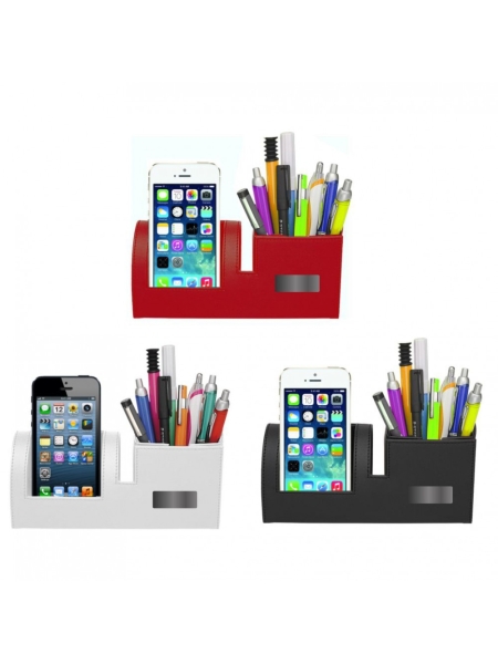 Porta penne ufficio con supporto cellulare Seul