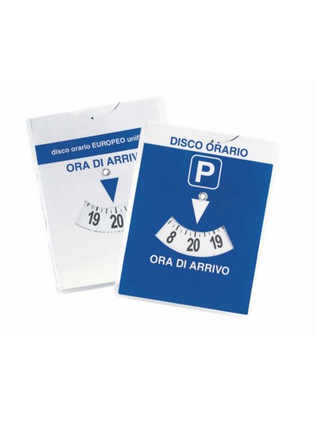 Disco orario auto personalizzato Horas