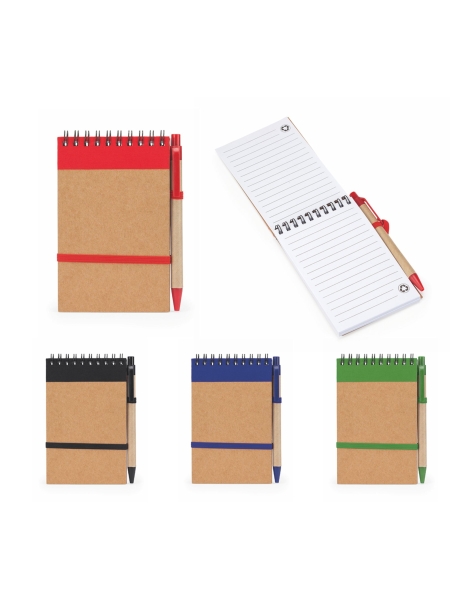 Taccuino a spirale con penna Cm 9x14 Ardan