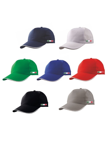 Cappellini golf in cotone personalizzabili