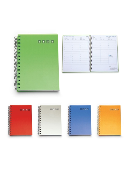 Agenda settimanale personalizzata 17x24 cm