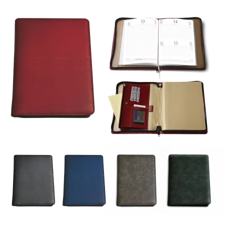 Agenda giornaliera personalizzata a borsello cm 18 x 25