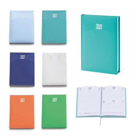 Agenda per appuntamenti con rubrica in matra da cm 15 x 21