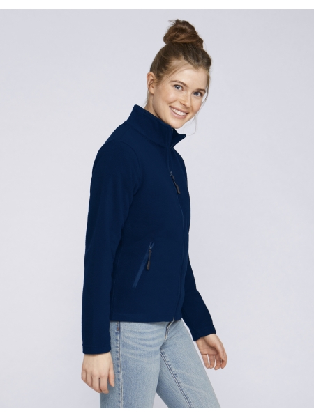 Ladies's Micro-Fleece Jacket - GILDAN HAMMER