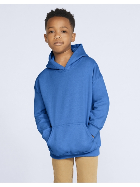 Felpa personalizzata per bambini Gildan Youth Hooded Sweatshirt