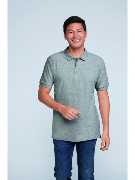 Polo da stampare da uomo personalizzata Gildan Hammer Piquè