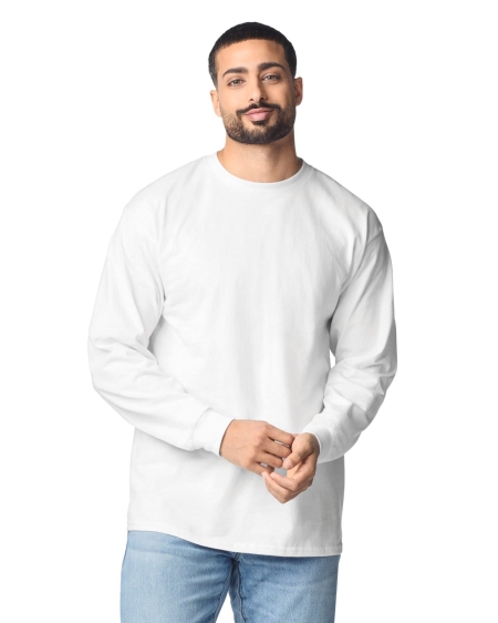 Magliette maniche lunghe 203 g/m²personalizzate in cotone Gildan Ultra Cotton