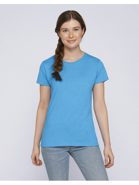Maglietta da donna personalizzabile Gildan Heavy Cotton