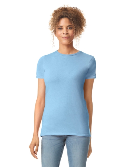 Maglietta da donna 153 g/m² personalizzata Gildan Softstyle