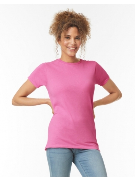 Maglietta da donna personalizzata Gildan Softstyle