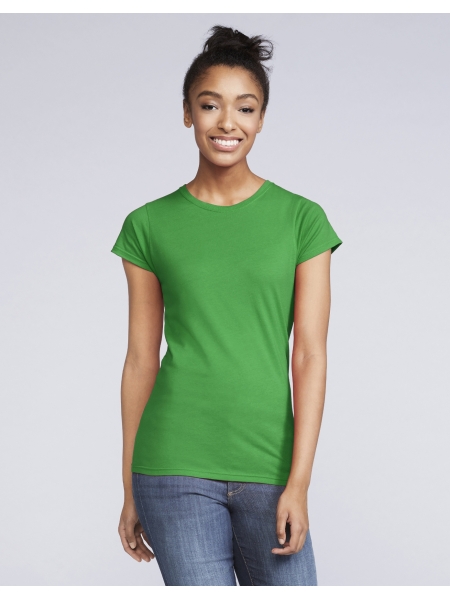 T-Shirt basic donna Softstyle® economiche in doversi colori personalizzabili - GILDAN