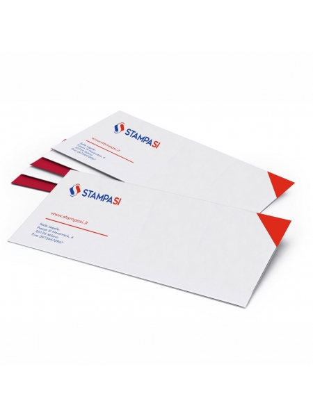 Buste intestate in formato 22x11 cm con chiusura adesiva