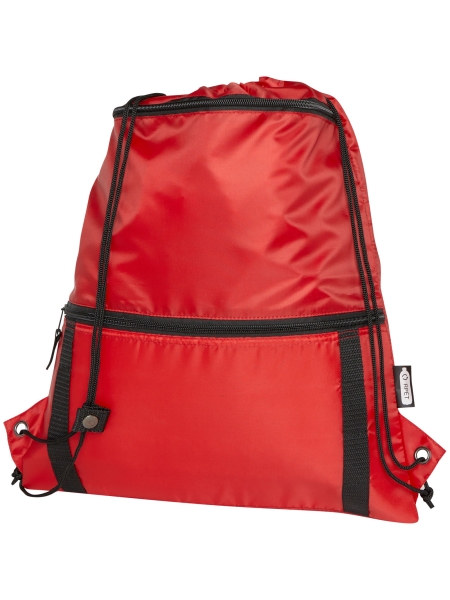 Zaino a sacca termico in materiale riciclato personalizzato Adventure