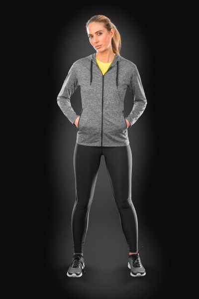Giacca ultraleggera sportiva da donna Women`s Hooded Tee-Jacket - SPIRO