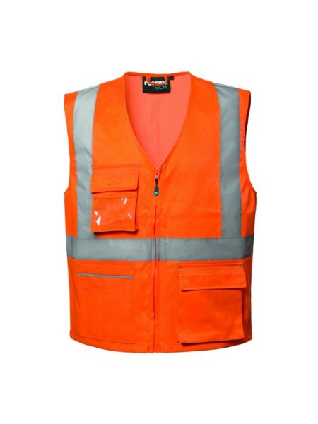 Casacca da lavoro alta visibilità personalizzato Ken Hi-Vis