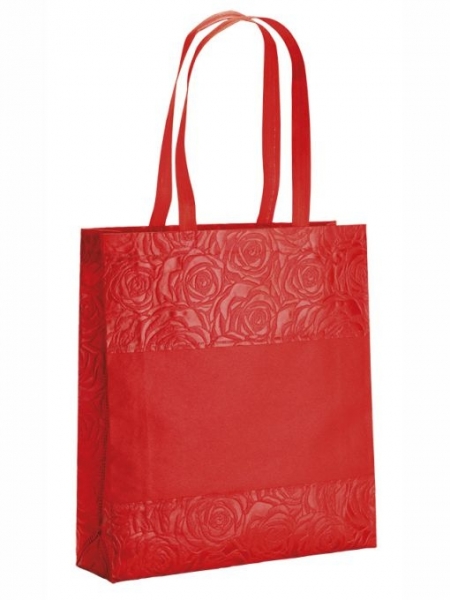 Shopper personalizzate in tnt termosaldato 38x42x10 cm