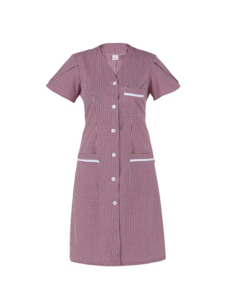 Camice pulizie servizio ai piani da donna personalizzato Giblor's Viola