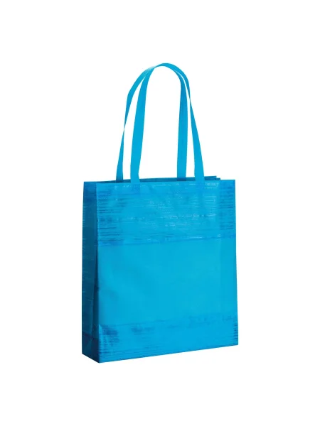 Shopper personalizzate decorate in tnt 38x42x10 cm