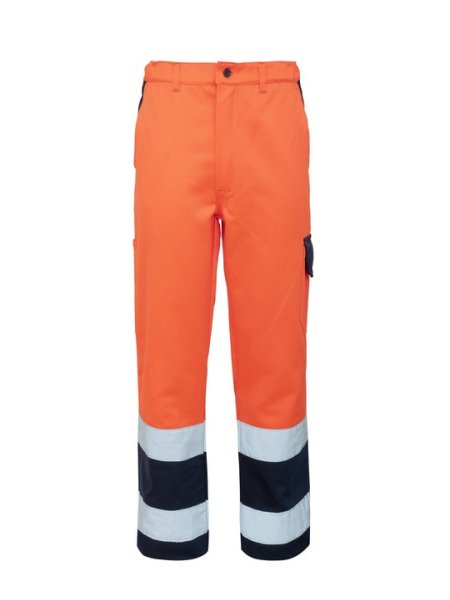 Pantaloni bande rifrangenti alta visibilità personalizzati Rossini Tech Winter Hi-Vis