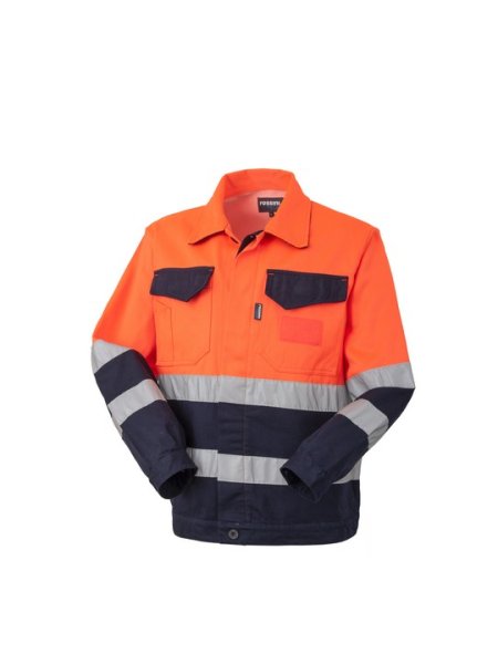 Giubbotto lavoro alta visibilità personalizzato Rossini Tech Hi-Vis