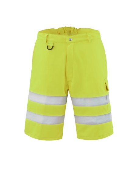 Pantaloni corti alta visibilità personalizzati Rossini Tech Hi-Vis