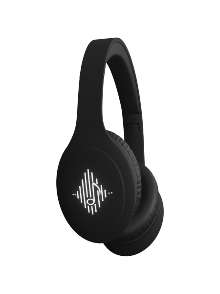 Cuffie Bluetooth grandi eleganti con logo luminoso personalizzato SCX.design