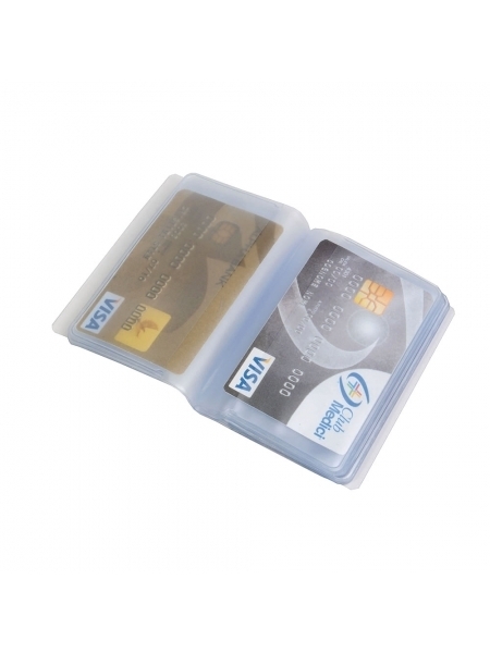 Porta cards in pvc personalizzato Transparent