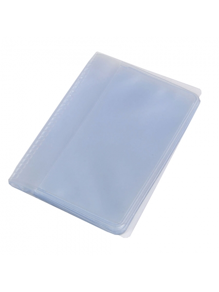 Portatessere in PVC semi trasparente 11 x 6,50 cm