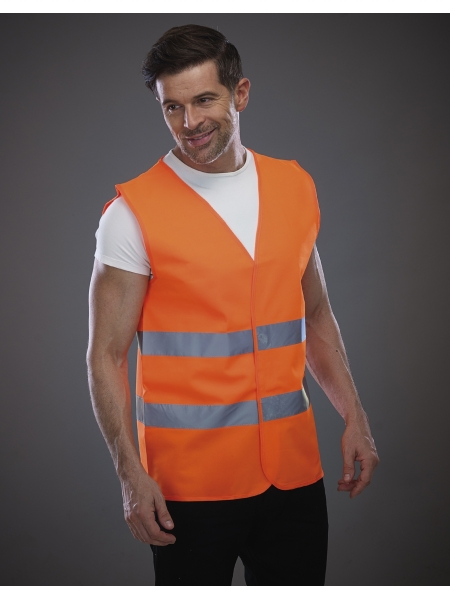 Gilet ad alta visibilità personalizzato Yoko 2 Bands