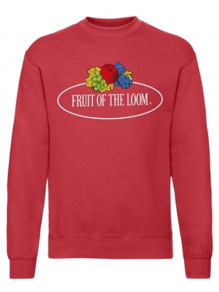 Felpa unisex personalizzabile Fruit of the Loom Big Vintage Brand