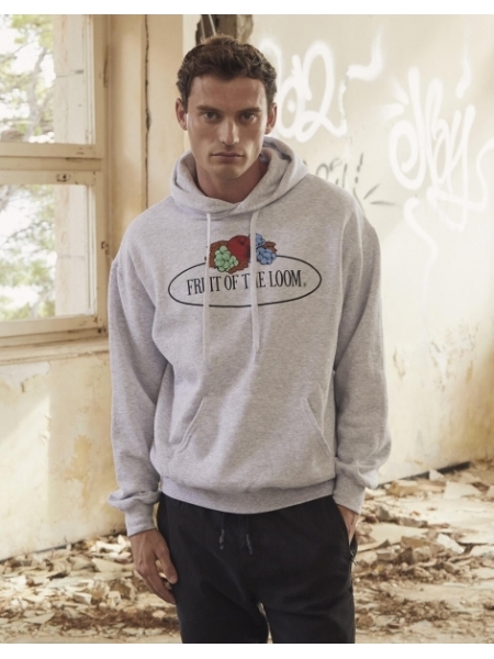 Felpe Fruit of the Loom personalizzate in cotone e poliestere
