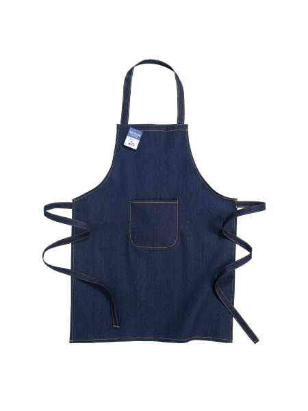 Grembiule denim unisex personalizzato