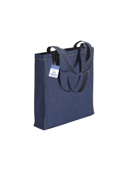 Shopper in cotone riciclato personalizzata Brenda