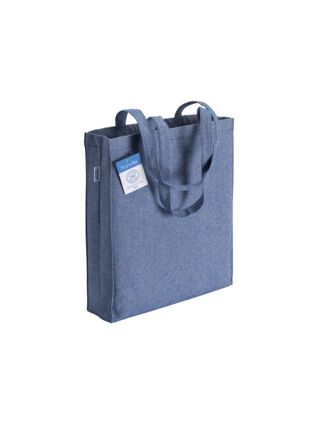 Shopper in cotone riciclato personalizzata Alyssa 38 x 42 x 8 cm