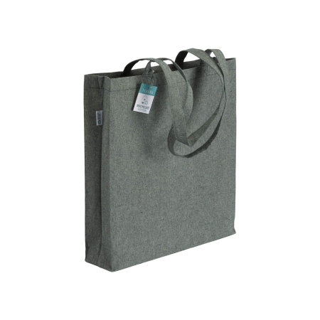 Shopper in cotone riciclato personalizzabile Ischia 190 38 x 42 x 8 cm