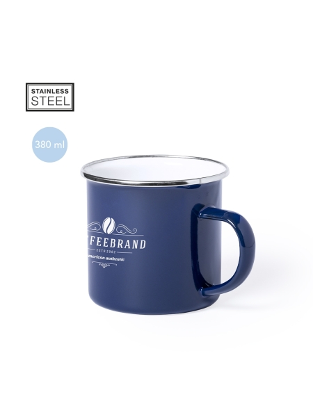 Tazza Kirpal in acciaio inox personalizzabile