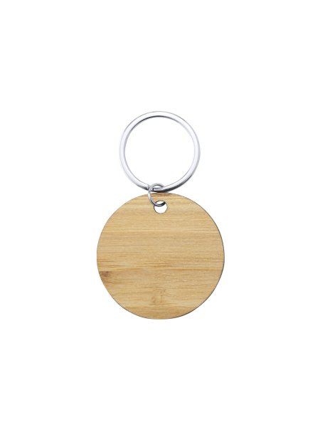 Portachiavi eco in bamboo personalizzato Sonek